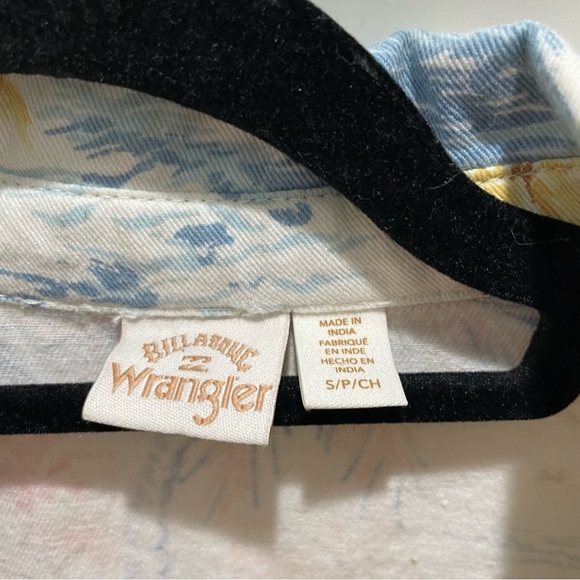 Billabong x Wrangler Cali Sun Button Down Short Sleeve Romper Jumpsuit - Picture 8 of 13